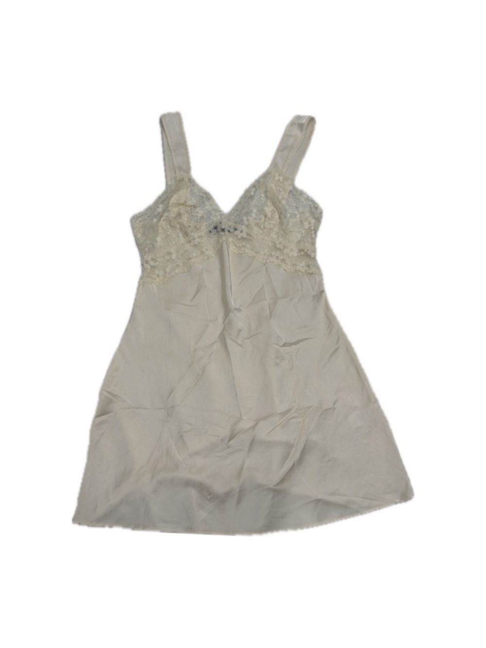 Lioness Ivory Lace Trim Slip Dress